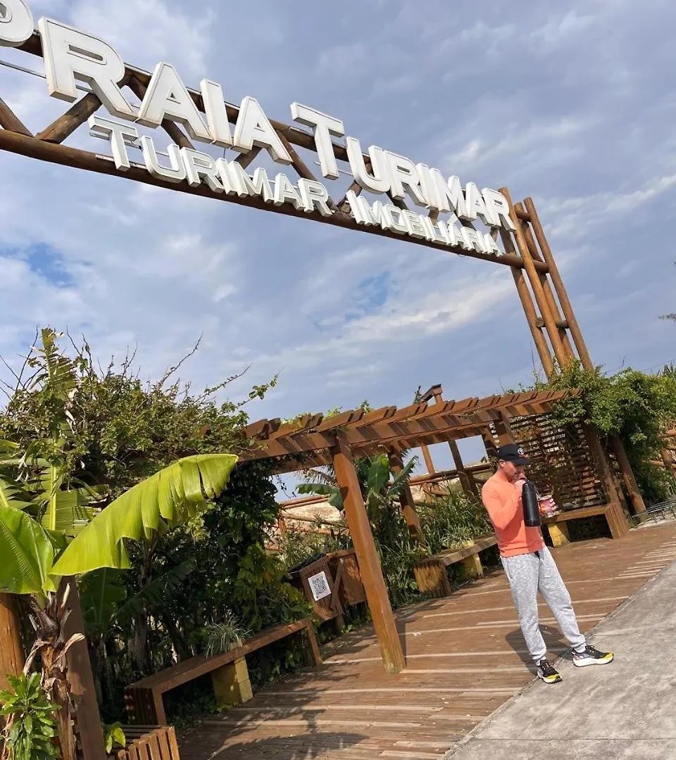Casa Da Bike Balneario Gaivota 150 Mt Do Mar别墅